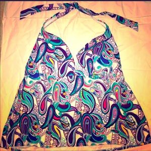 Catalina paisley tankini swimsuit size 3XL 🐚